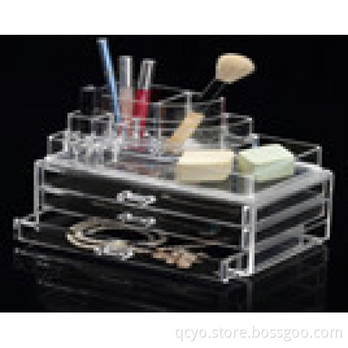2015 new round blue 50g luxury acrylic cosmetic sets